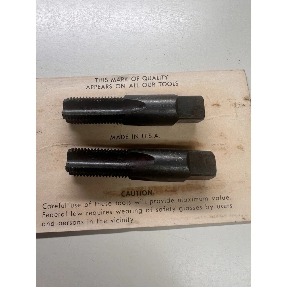 Lot 13 The Cleveland Twist Drill Co Milling Tools Taps, End Mills & Countersinks